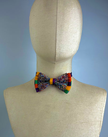 Woven Kente luxury bow set