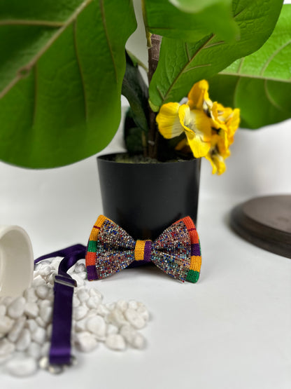 Woven Kente luxury bow set